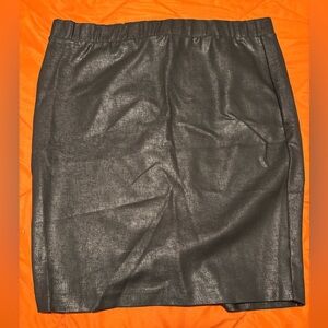 Torrid Elegant Black Pencil Skirt